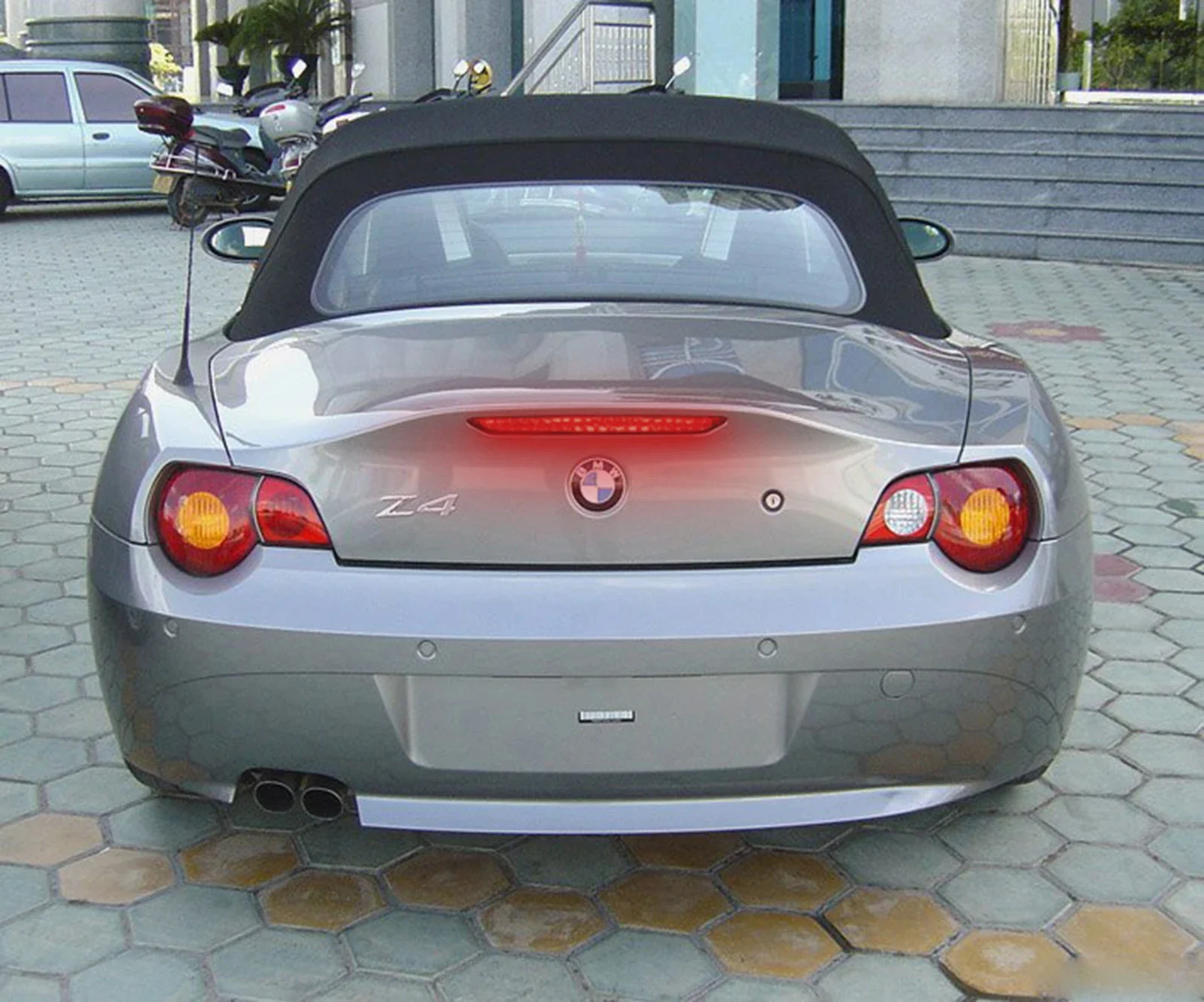 ANGRONG 1Pcs LED High Level Brake Stop Light Lamp Red Lens 63256930246 For BMW Z4 E85 2002-08