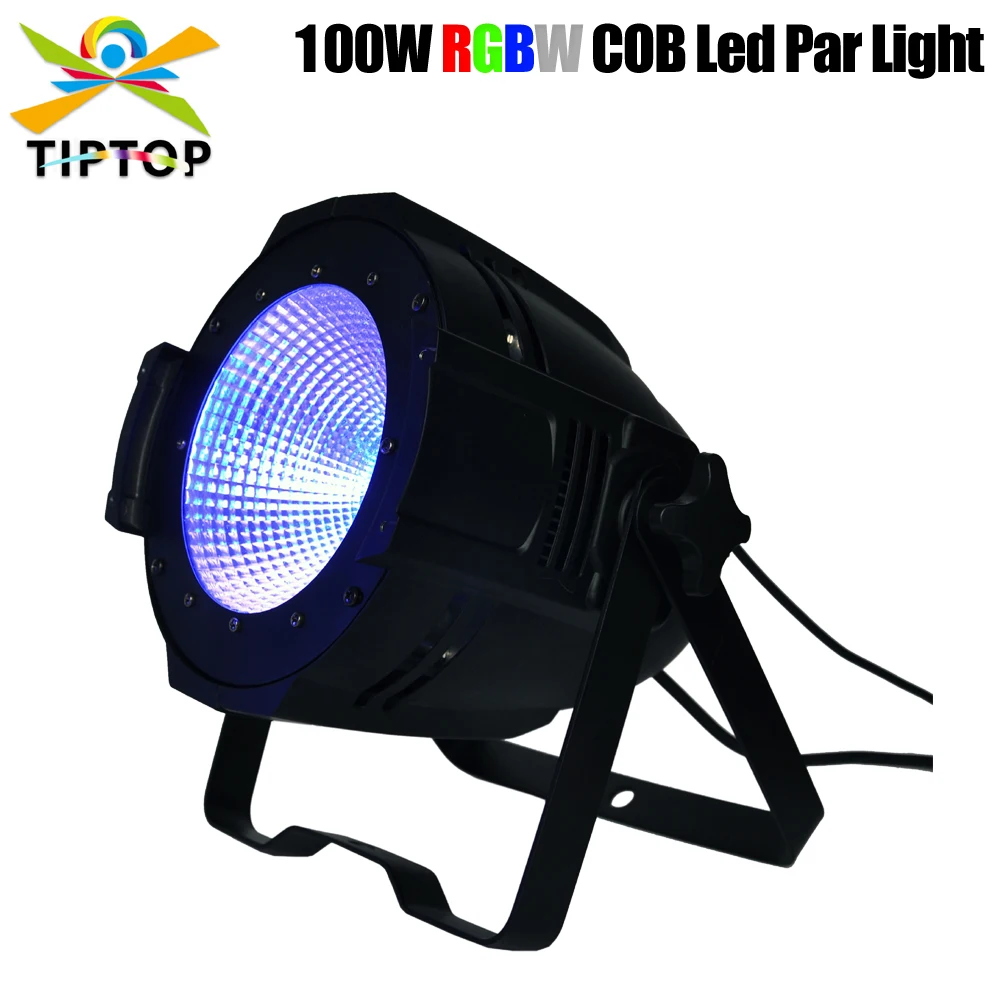 

TIPTOP TP-P55B 100W Led COB светильник RGBW 4 в 1 Fresnel Studio светильник PAR32/PAR64 Full Color High Power Stage Washer