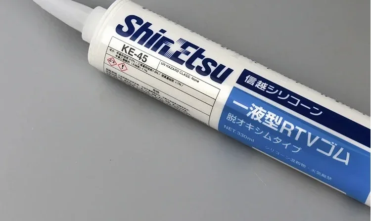 1PCS Japan Shin-Etsu KE-45-W T B G R Electronic Sealant ShinEtsu Shin-Etsu Glass Glue Fixed Waterproof