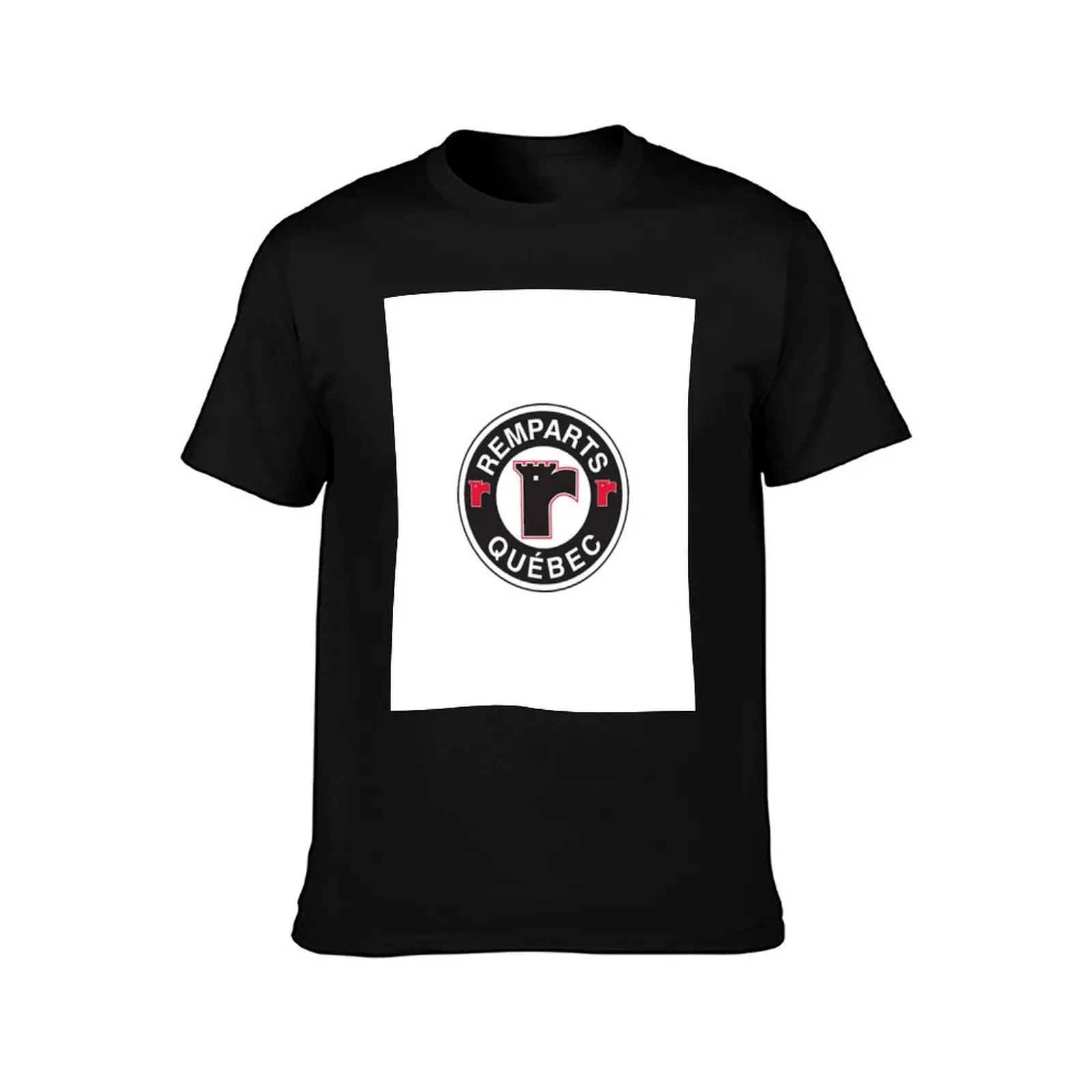 Quebec Remparts logo T-Shirt Large Size Breathable Tee T-Shirt