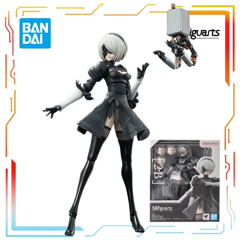 Bandai Originele S. H. Figuarts Mobiele Speelgoed Serie Neil's Autobot Yurha II Type B Action Figure Model Speelgoed Model Geschenken voor Jongens