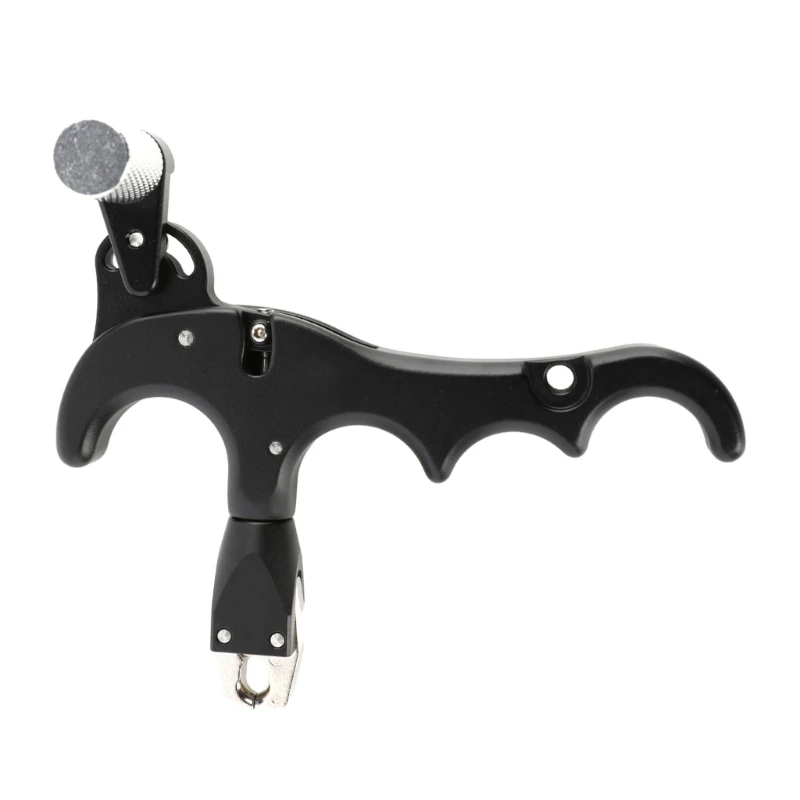 4 Finger Grip Thumb Caliper Triggers Archerys Thumb Caliper Triggers Release Aid for Compound Bow Bowing Release Aids