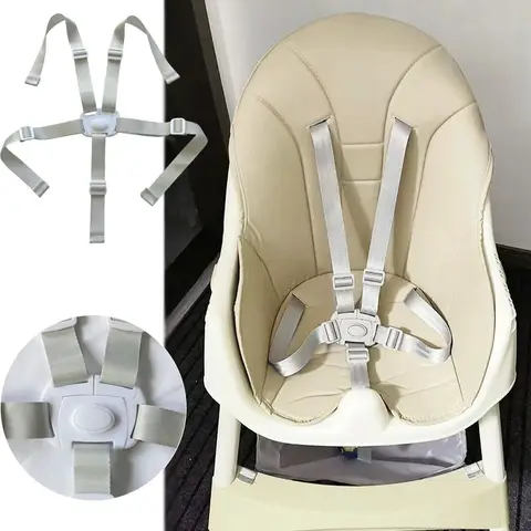 Baby Universal 5 Point Harness High Chair Safe Belt Seat Belts for Stroller Pram Buggy Children Kid Pushchair Child Dining Chair
