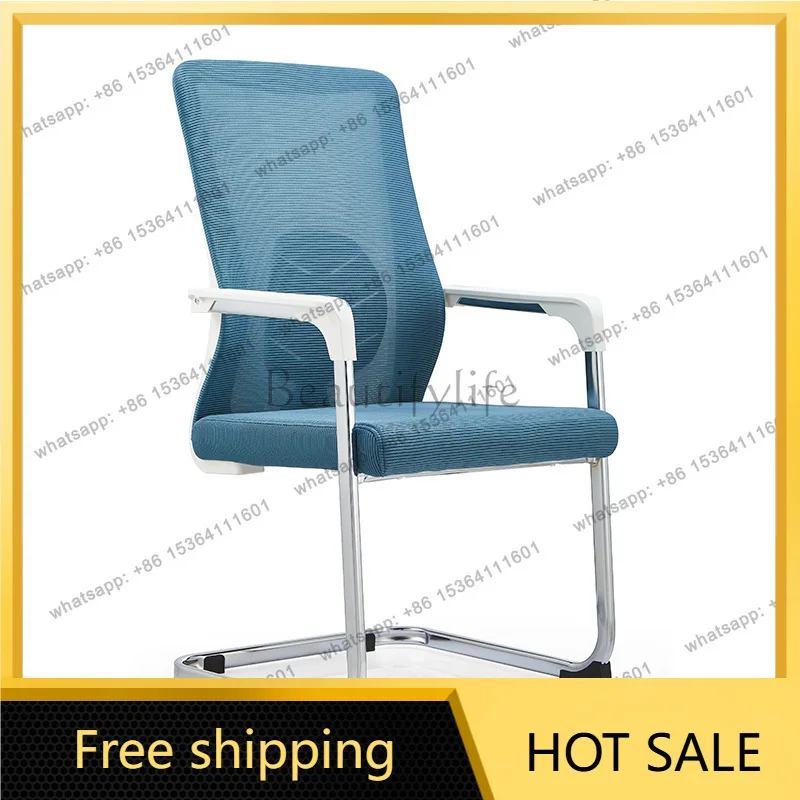 LSMinimalist Luxury Office Chairs Homestay Living Room Vanity Gaming Mobile Office Chairs Meeting Clerk Furniture Cadeira Lsdny