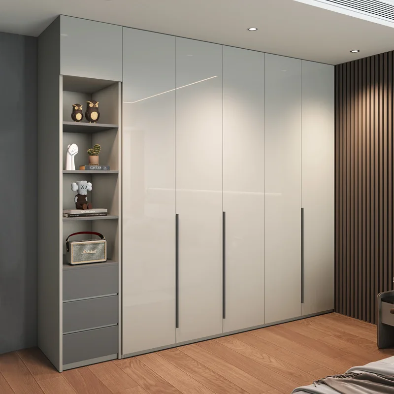 European Narrow Wardrobes Bathroom Bedroom Ideas Garden Industrial Vertical Rod Gentleman Closet Luxury Guarda Roupa Furniture