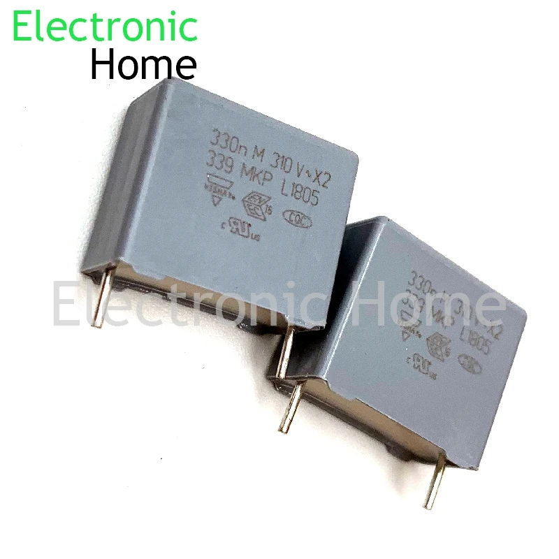 20PCS/LOT VISHAY MKP X2 film capacitor 0.33UF 334 330NF 310V 275V pin spacing 15MM