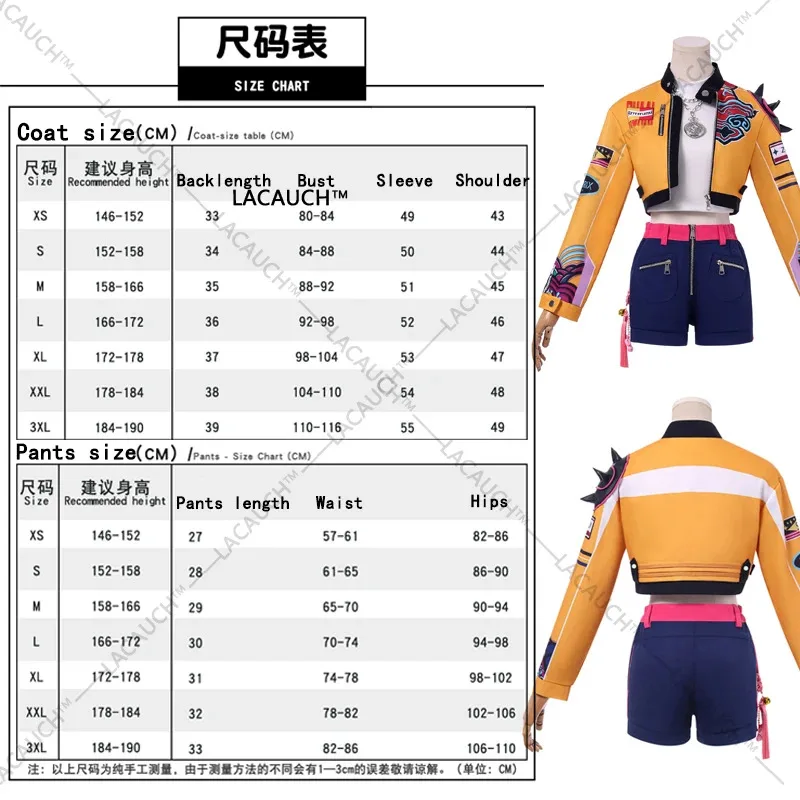 حار أنيمي KPop شيطان الصيادين رومي ميرا زوي تأثيري حلي شعر مستعار فتاة مجموعة البدلة النساء هالوين حفلة لعب الأدوار 5;c,8'z,6.k; #6