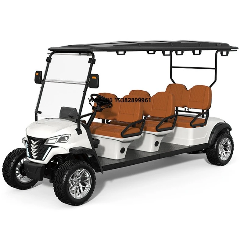 2026 Customized New 6 Person Carts 4wd Off-Road 6 Seater Electric Golf Cart