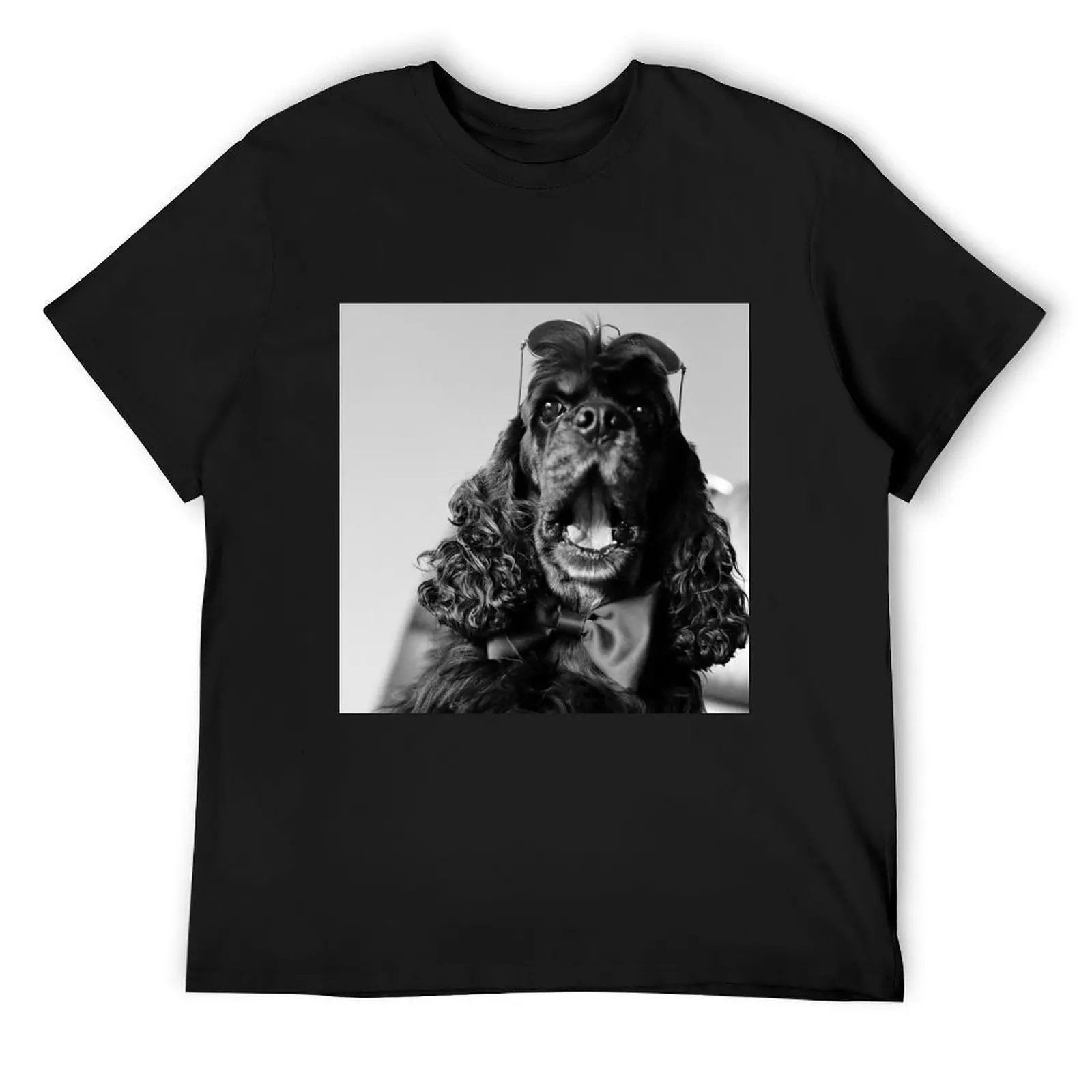 American Cocker Spaniel T-Shirt vintage boys animal print rapper graphic tees mens tall t shirts