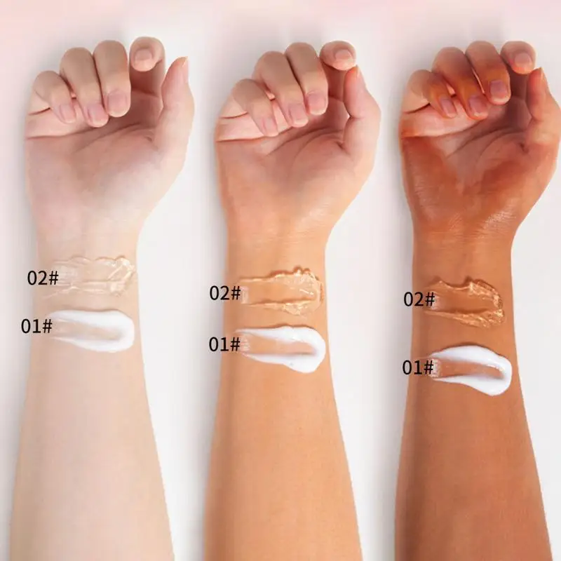 Gesicht Primer Make-up Basis unsichtbare Poren glättet feine Linien Öl kontrolle aufhellen Feuchtigkeit Primer Foundation Make-up Kosmetik