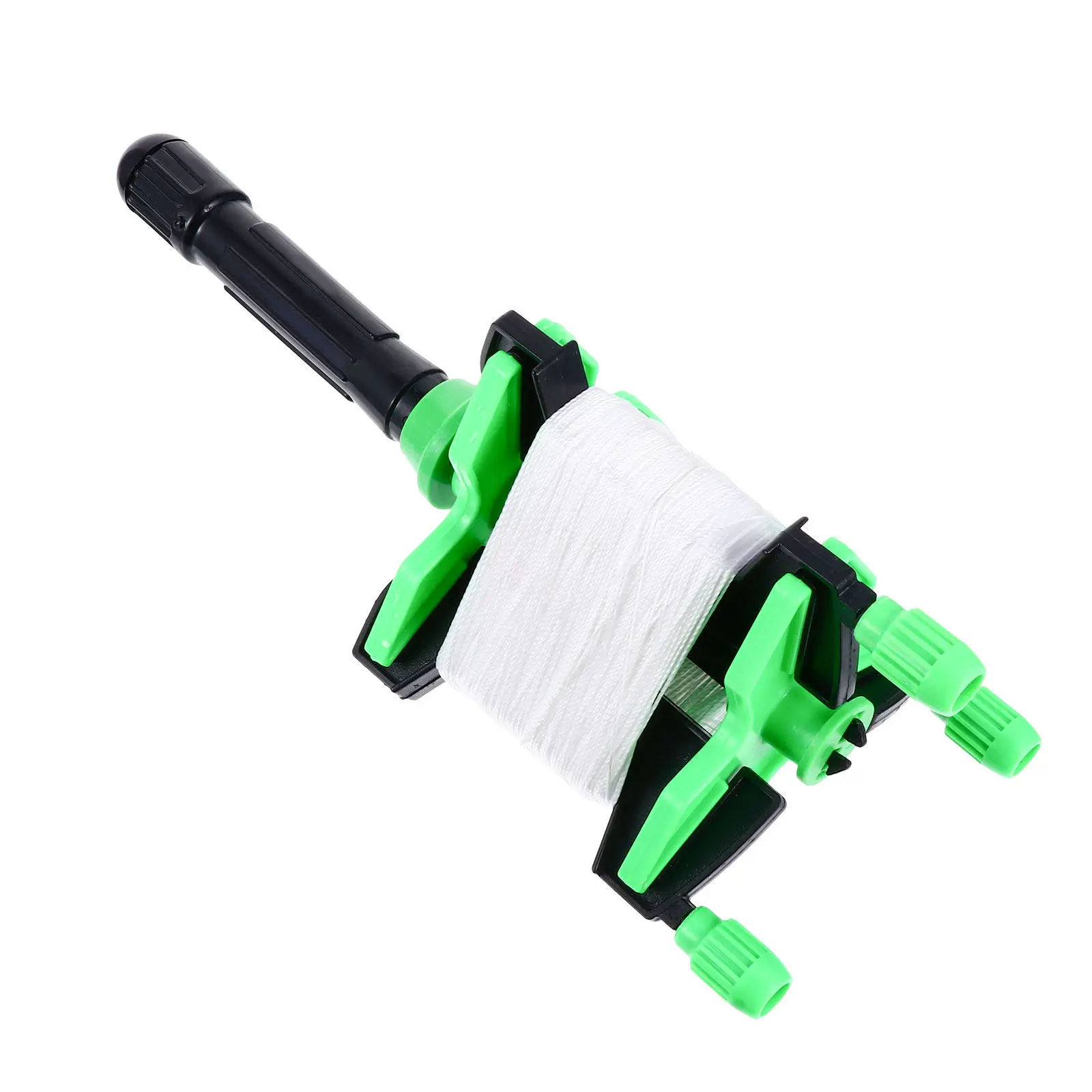 Kite Line Board Plastic Transparent String Winder Handle For Kids -Free Spool Smooth Rotation Outdoor Flying Kite