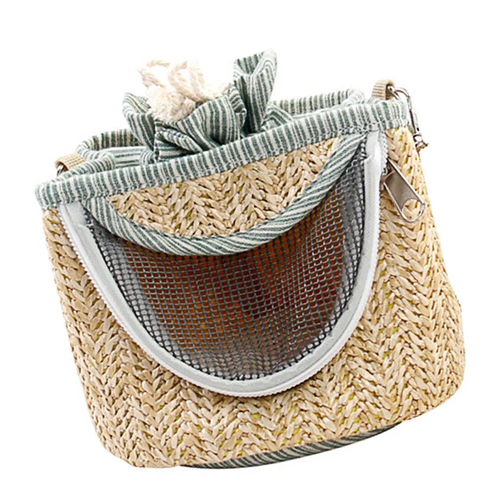 

1Pcs Pet Outgoing Travel Bag Portable Hamster Carrier Soft Hammock Bed Comfortable Small Pet Carrying Bag Hamster Carrier