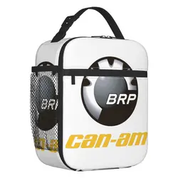 BRP ATV Can Am Logo Thermal Insulated Lunch Bag Women Resuable Lunch Tote for School Storage Food Box