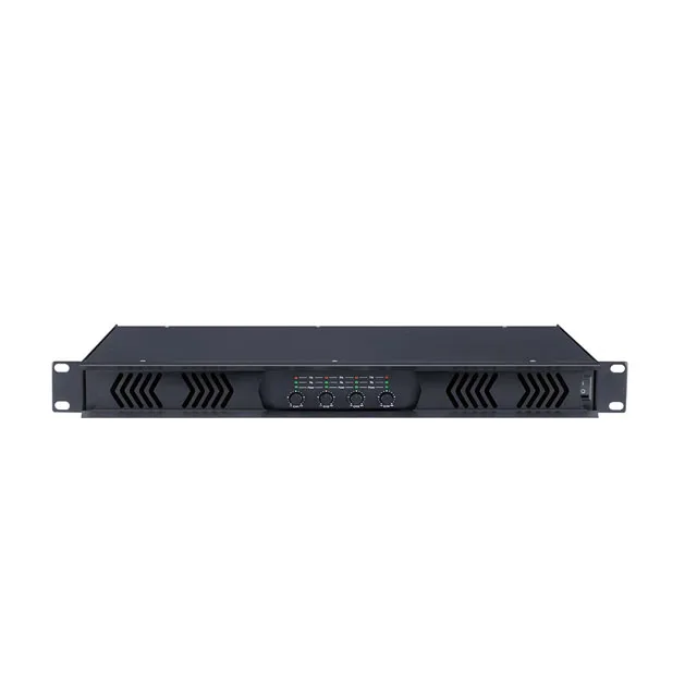 

1u Stable 2 Ohm 4 Channel Audio Equipment Speaker Audio Class D Power Amplifier Professional