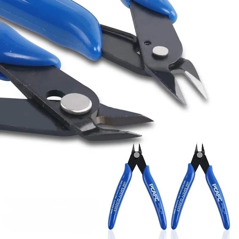 Alicates de herramienta de cincel duraderos para electricista, Mini pinzas de corte 170, Mini cortador de Cable Eléctrico, alicates diagonales