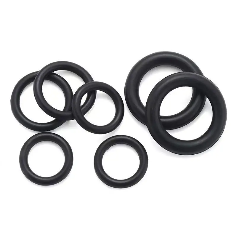 

40Pcs O Ring CS 1.9mm OD 5-33mm Rubber Oring Sealing Washer NBR O-ring Plumbing Gasket Oil Resistant High Temperature Ring Black