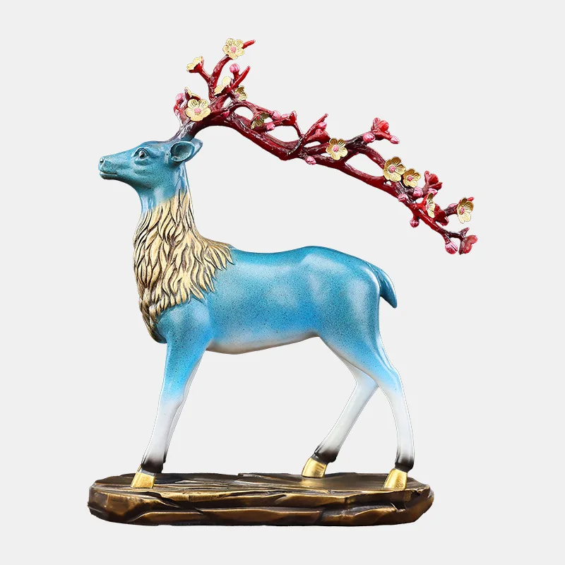

Ornament Home Office Desktop, Sika Deer, One Deer Shunfeng, Gift Ornament