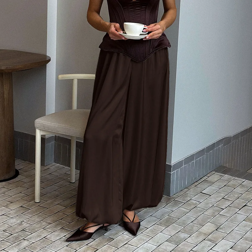 

2026 Autumn and Winter New Street Style Bloomers Women's Design Sense Temperament Loose Commuting