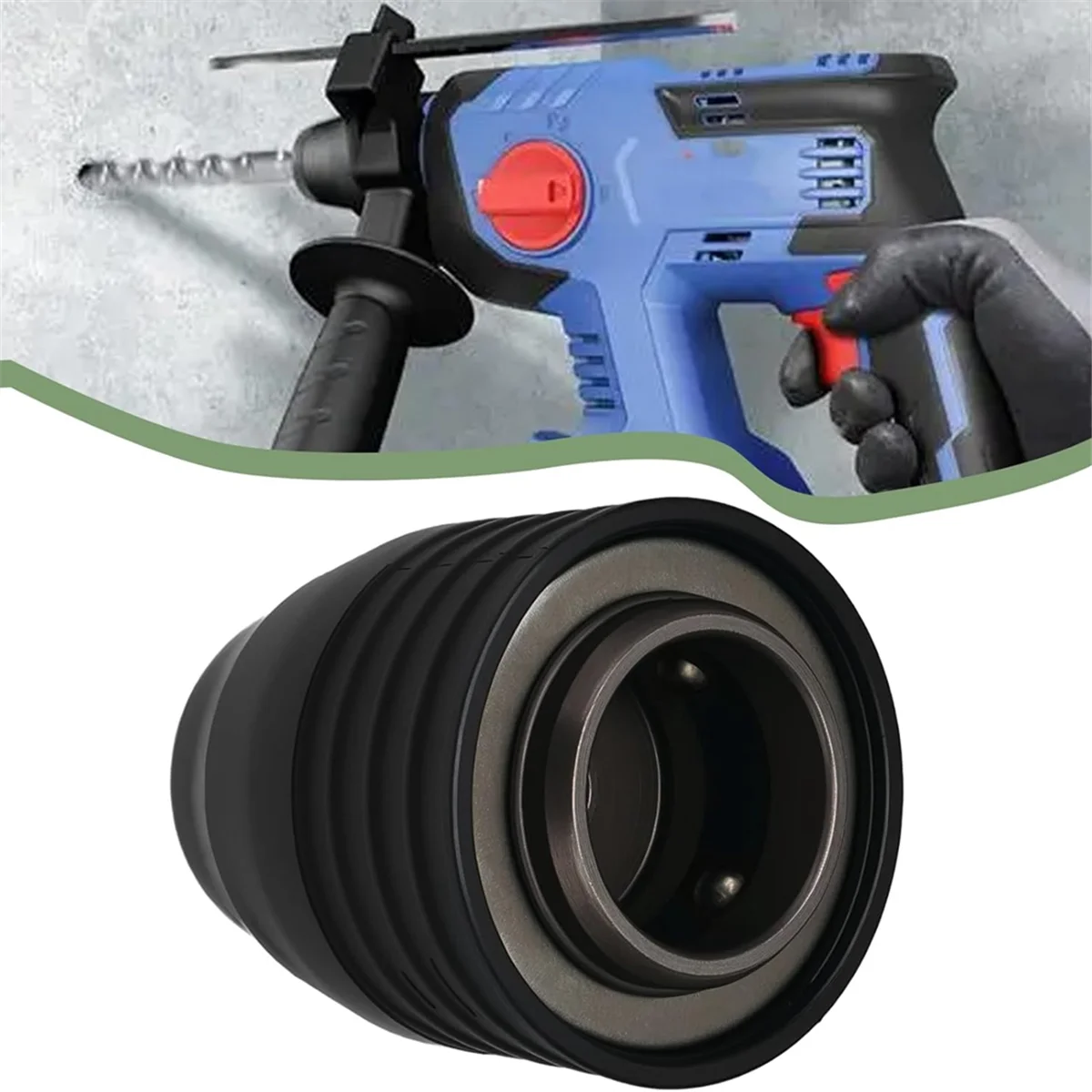 

【Последний скот!】{Ударный сверлильный патрон для перфоратора Bosch GBH4DFE/GBH4DSC/GBH4DFE для аксессуаров типа SDS Plus