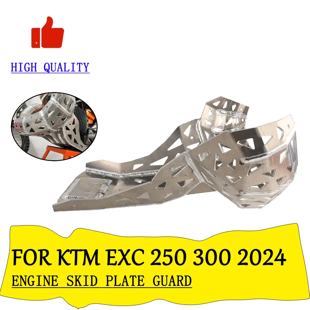 Motorcycle Engine Protection Cover Chassis Guard Skid Plate Guard Protector Battom For KTM EXC 250 EXC 300 EXC300 EXC250 2024