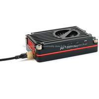 RUSH TANK MAX SOLO 5.8GHz 2.5W High Power 48CH VTX Video Transmitter with CNC shell for RC FPV Long Range Fixed-wing Drones DIY
