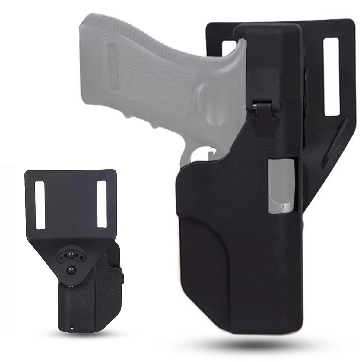 

Tactical Quick-Draw Holster Quick Reload Right Hand Belt Pistol Holster Military Automatic Holster for M92 Glock 17 18 19 22 23