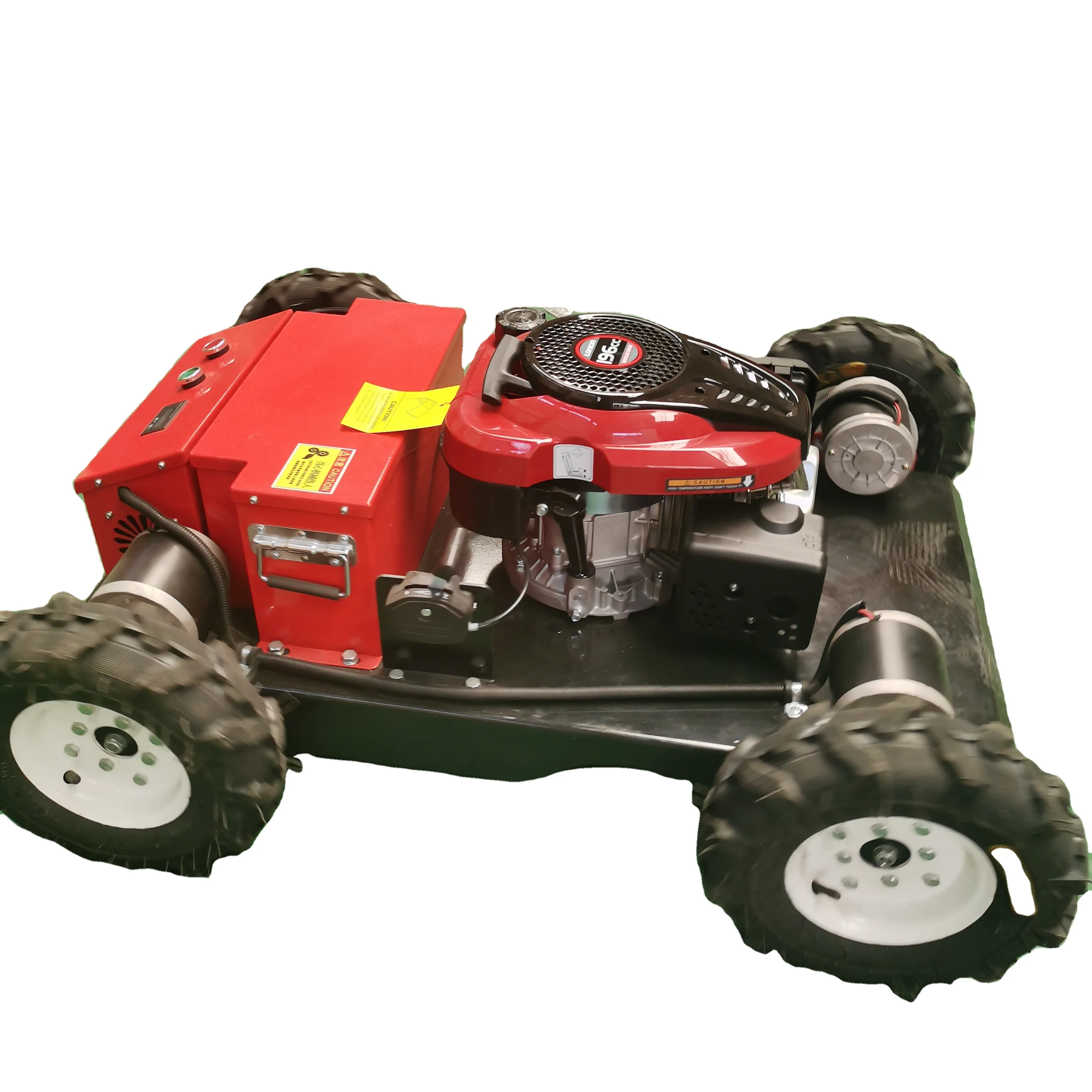 Mini Robot Wheel Remote Control Electric Smart cut grass machine Robot Lawn Mower For Sale