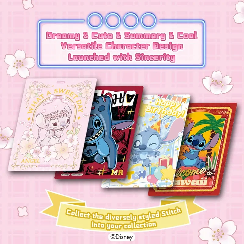 10 Packs CARDFUN Lilo and Stitch 2nd Cards Booster Box Official Anime TCG CCG Collectable Playing/Trading Card Pack