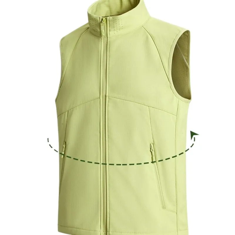 Nuevo 2025 chaleco ligero para deportes al aire libre Otoño Invierno primavera serie montaña calidez ropa de abrigo para mujer camiseta sin mangas