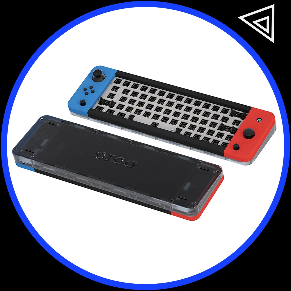 

DOIO KB64G-01 Gamer64 Mechanical Keyboard Kit with Rocker RGB Customized Gamer Keyboard QMK VIA Gifts