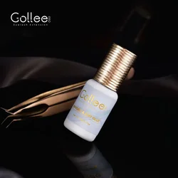 Gollee 5ml Eyelash Glue Wholesale Extensions Friendly for beginners Non lrritant Low Odor Invisible and Soft Glue for Eyelashes