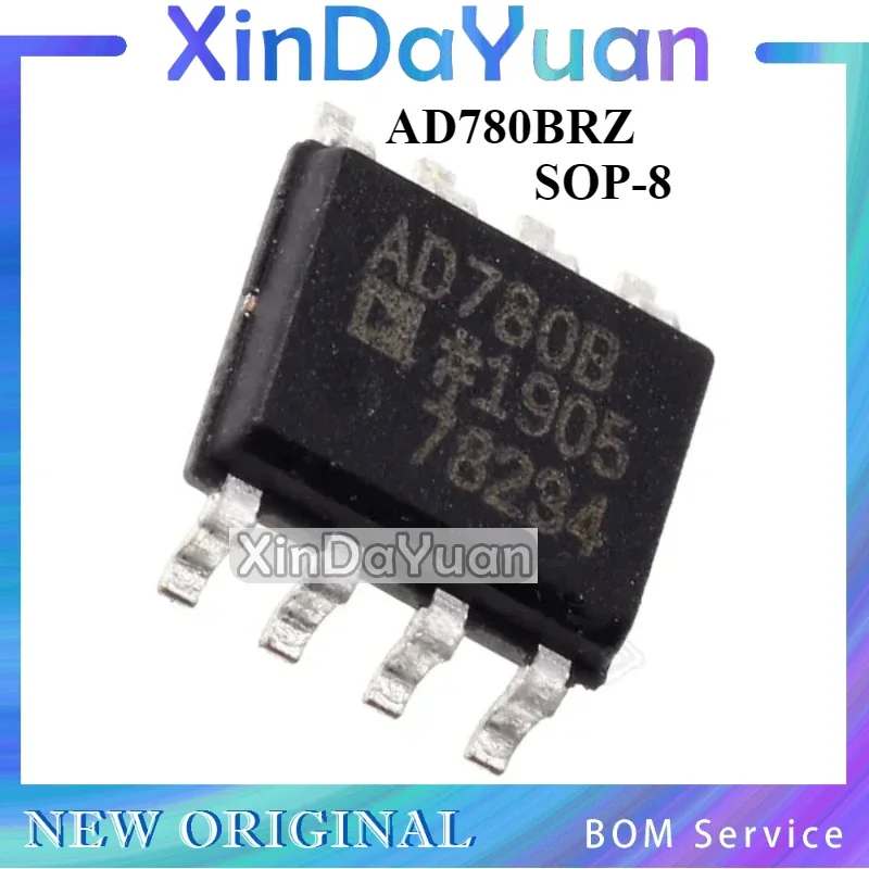 

5 pcs AD780BRZ AD780BR SOP-8 AD780ARZ Ultra-high Precision Bandgap Reference Voltage Source