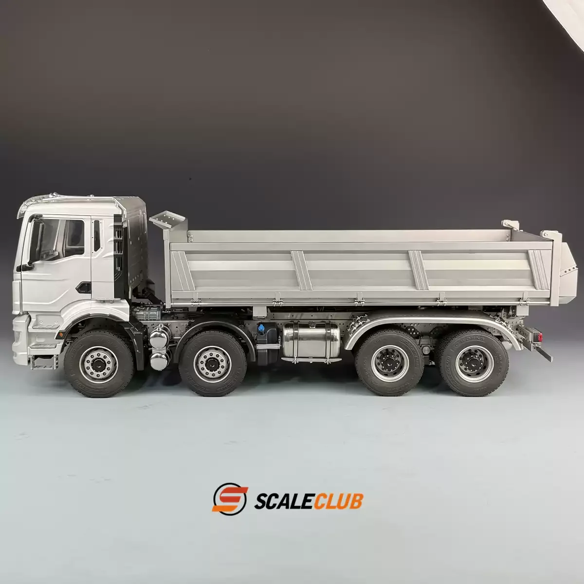 سكيلكلوب 1/14 TGS 8x8 نموذج شا - مراجعة Dump Truck Toy وسعره