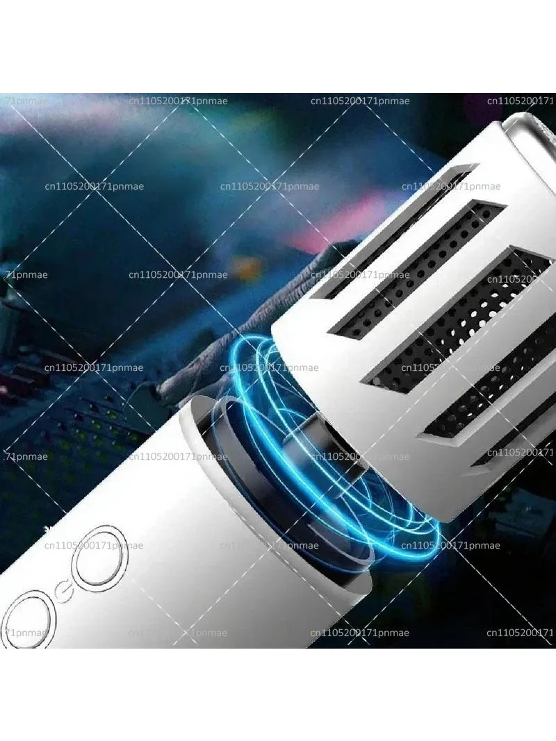 Wireless Bluetooth Speaker with Microphone, Portable Karaoke Machine for Home Party, Built-in Large Battery