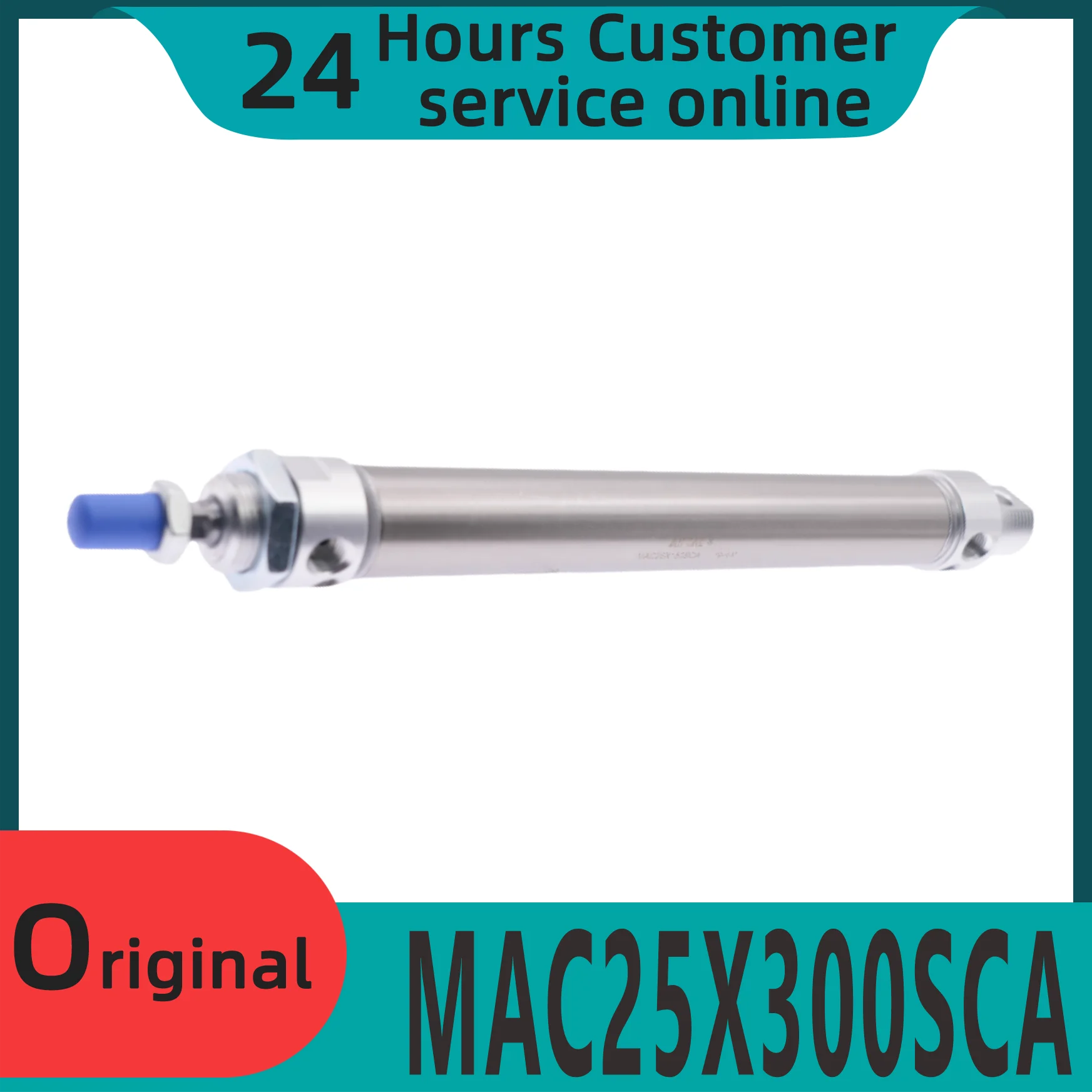 

Brand new original buffering stainless steel mini cylinder MAC25X300SCA MAC25X350SCA MAC25X400SCA MAC25X450SCA MAC25X500SCA