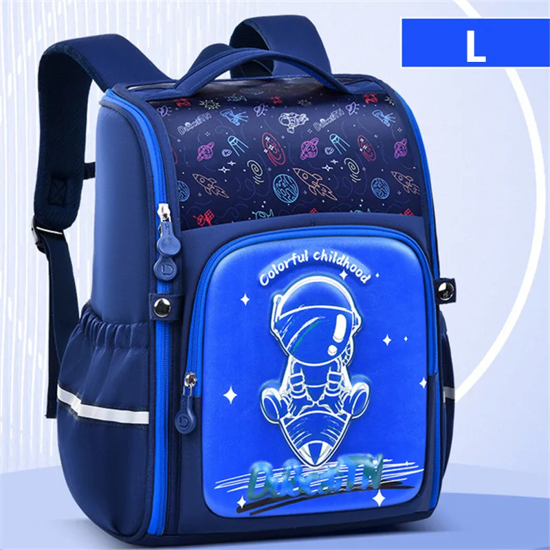 2024 Children School bags Boys Girls Kids Space backpacks Cartoon Schoolbag Orthopedic Primary School backpack mochilas infantil