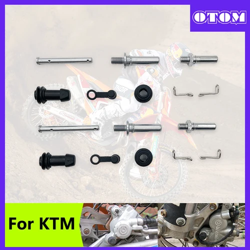 Imagen 1 del producto OTOM Kit de reparación de bomba de freno delantero y trasero de Motocross, manguito de goma de pasador de eje sensible para motocicleta todoterreno BREMBO KTM SXF TC FX
