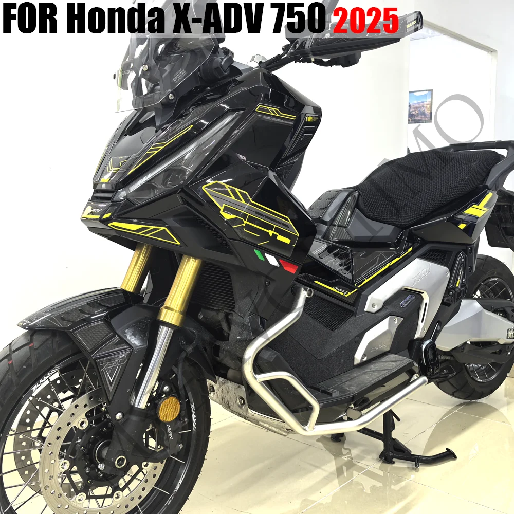 For Honda X-ADV 750 Adventure Protector Stickers moto Decals Body Fender Shell Fairing Handguard Wind Deflector  XADV750  2025