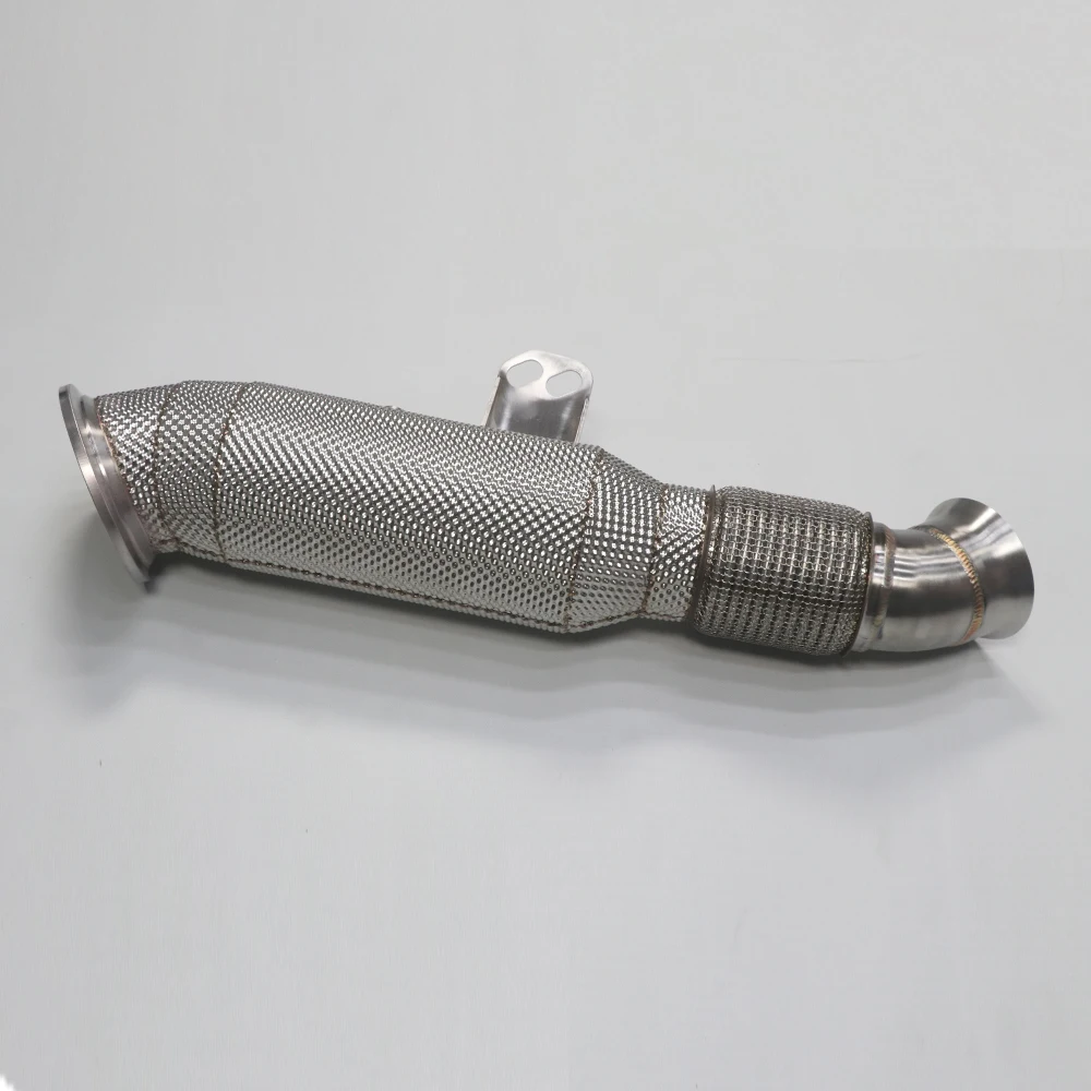 New for  X5 X6 3.0T 2020-2022 Three Way Catalytic Converter Downpipe G05 G06 B58 Heat Shield Exhaust Condition Perfect