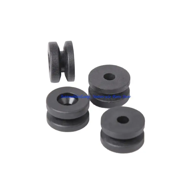 H7BD 4Pcs Universal Quick Release Rubber Grommet Spacer for Motorcycle Tail Box