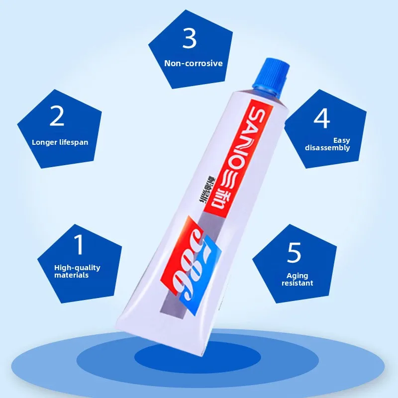 High Temp Waterproof 586 Black Adhesive Sealant for Automotive Engine Hardware 54g