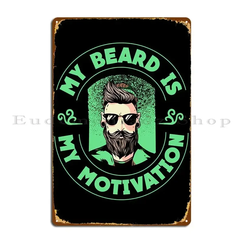 Full Beard Metal Plaque Cinema Customize Wall Decor Plaques Designing Tin Sign Poster