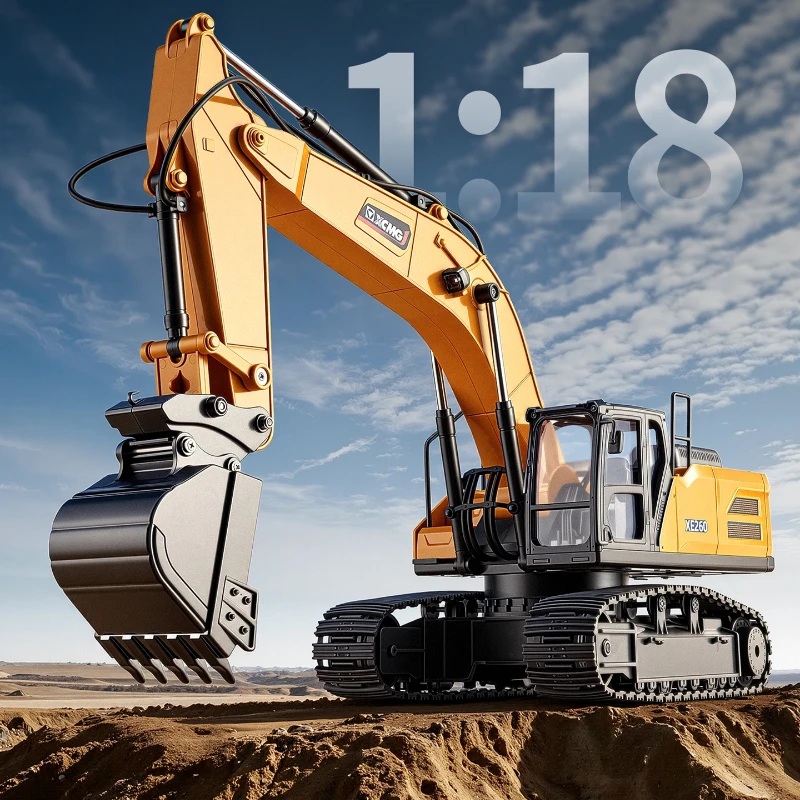 HUINA 1/24 XE1260 Metalowy Kop – Heavy Equipment Games recenzja i cena