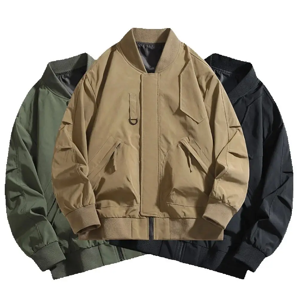 

Мультистильная куртка пилота, мужская свободная бейсбольная форма, вельветовая куртка-карго американского стиля, уличная ветрозащитная куртка, плюс Si