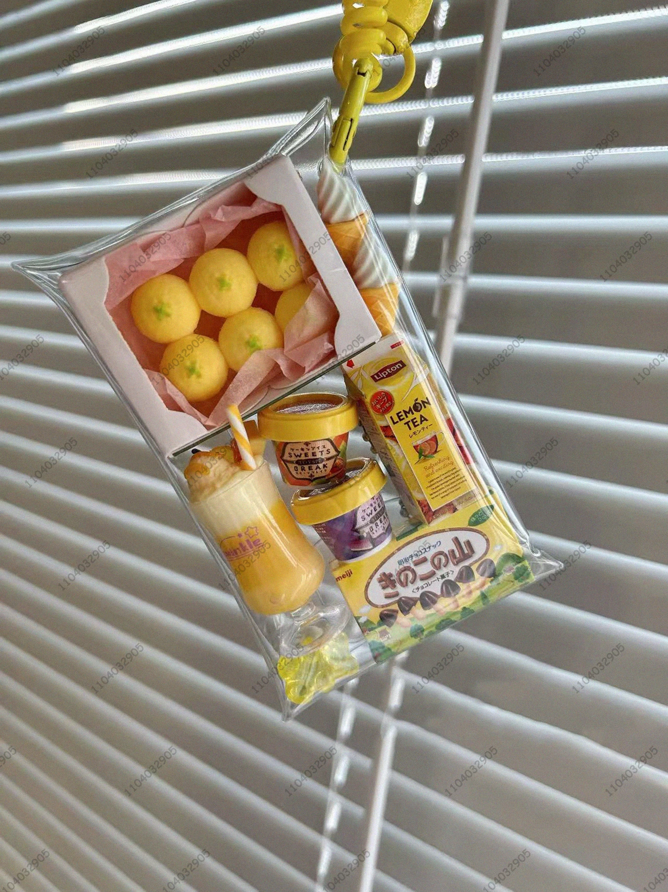 Kapsel Spielzeug Combo Lebensmittel Spielzeug Tasche Lebensmittel Sammlung Snack Tasche Simulation Lebensmittel niedlichen Schlüssel bund Tasche Anhänger Zubehör Geschenk Spielzeug
