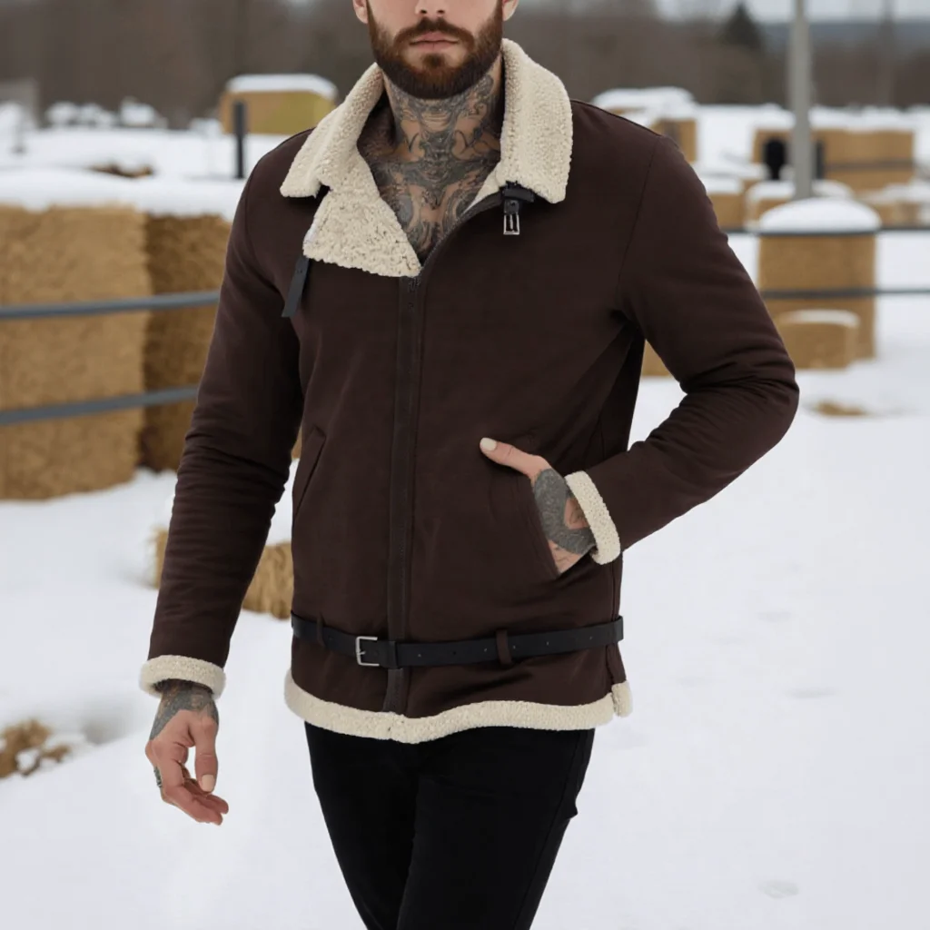 

Мужское зимнее хлопковое пальто с толстой подкладкой, тяжелая теплая куртка на молнии на флисовой подкладке, уличная одежда