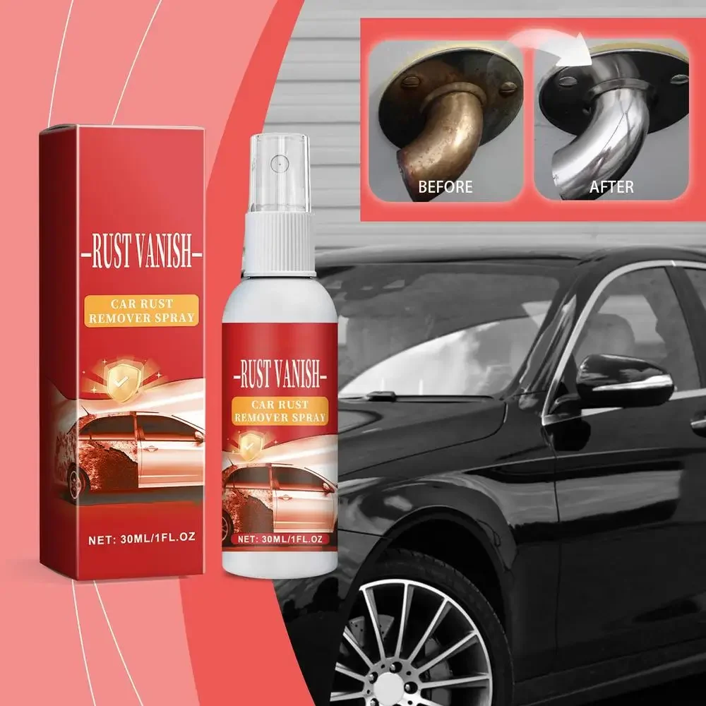 Iron Removal Cleaner Clean Rust Spray  Chrome Paint Car Cleaning Iron Rust Remover Car Cleaning Rust Spray For Motorcycles