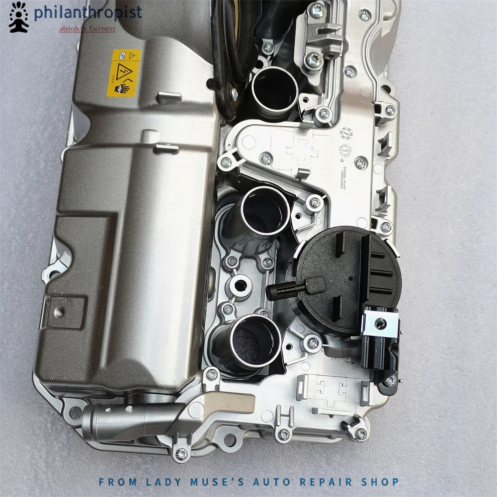 11127552281 Full Aluminum Engine Valve Cover Cylinder Head for BMW N52 E70 E82 E90 E91 128i Z4 X3 X5