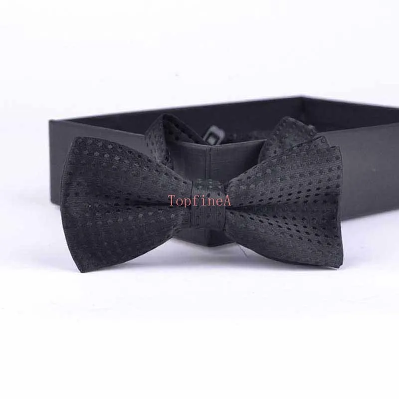 Butterfly Children Bowtie Bowknot Bow Tie Silver Dot Polka school Prom Wedding Girls Festive Christmas New CE33