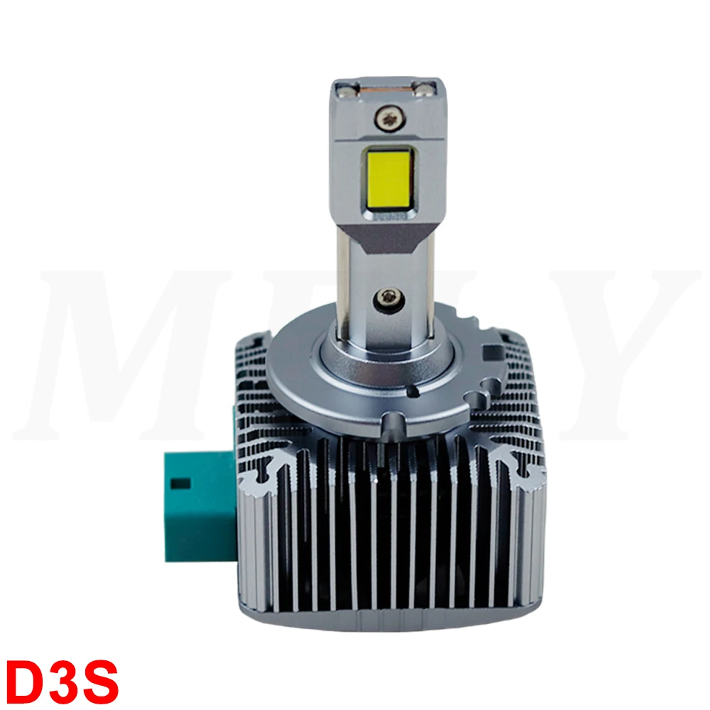 D1S LED Headlights HID D3S D2S D4S D1R D3R Double copper Tube LED 20000LM Two-sided CSP Chip 4300K 6000K 8000K Plug&Play